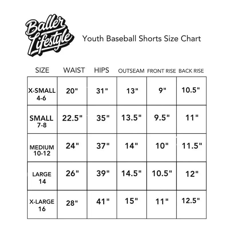 Baller Lifestyle - Wholesale Shorts - Kids - Baseball Ice Cream Drip Shorts4