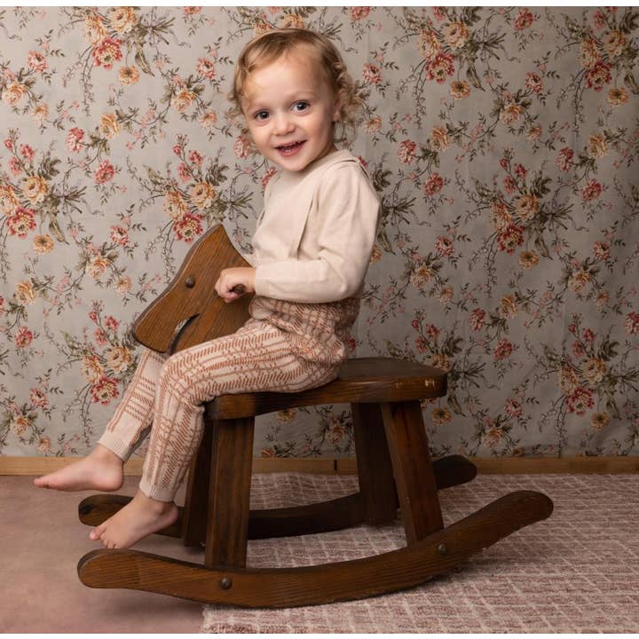 Plaid Knit Romper for wholesale by Tricot Bebe