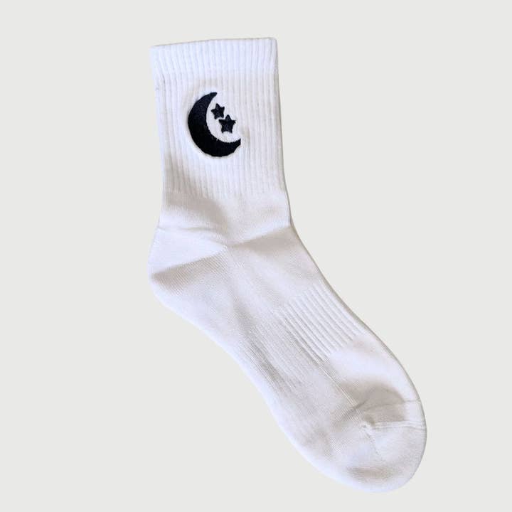Swiftie Inspired Athletic Crew Socks - Midnights for wholesale by Sokira