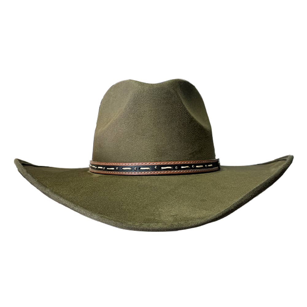 American Hat Makers - Wholesale Cowboy Hat - Unisex - Cowboy Suede Hat - Style Ace High17