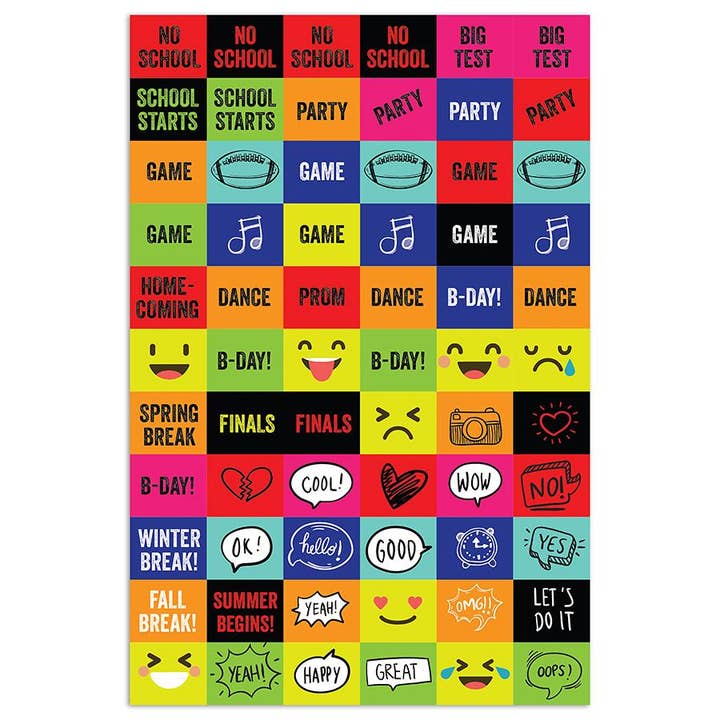 TF Publishing - Paper Goods – Calendário por atacado – My Yearbook Wall - Inclui adesivos!6