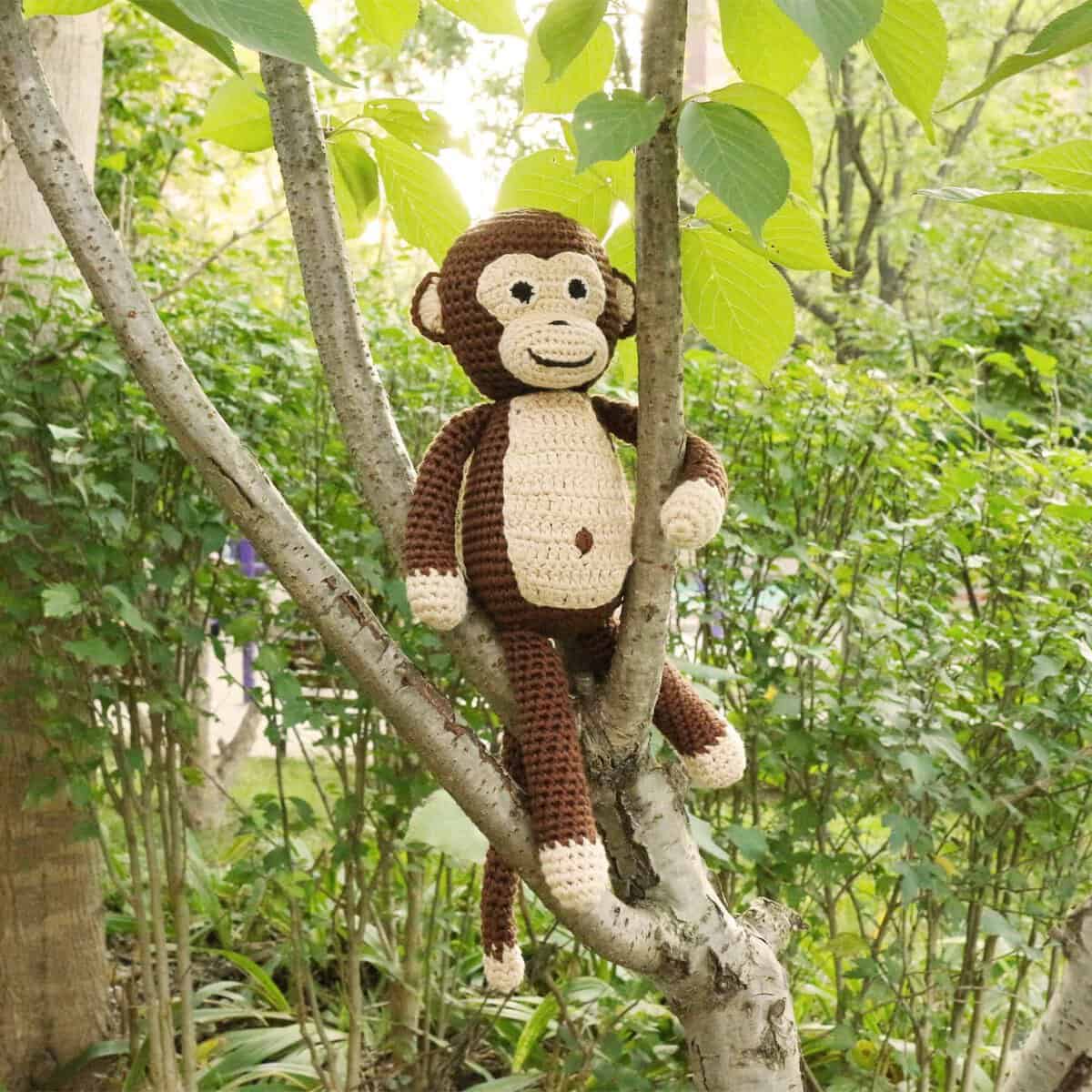 SindiBaba - Wholesale Stuffed/Plush Toy - Kids & Baby - Charlie monkey crocheted cuddly toy8