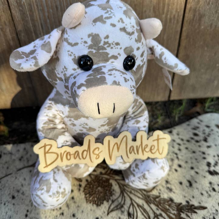Broads Market - Wholesale Stuffed/Plush Toy - Kids & Baby - Cow Farm Pal Plush Toy