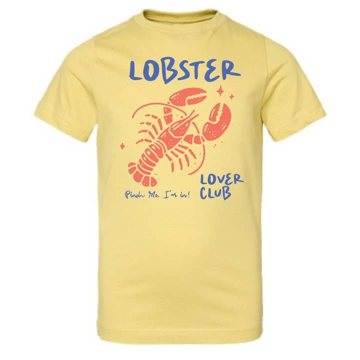 Tea Shirt Shoppe - Wholesale Screen Printed T-Shirt - Kids - Lobster Lover Toddler/Youth Graphic Tee1