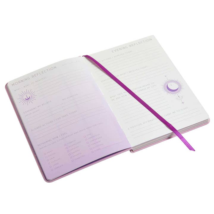 Microcosm Publishing & Distribution - Wholesale Journal/Diary - Manifesting: A Day and Night Reflection Journal1