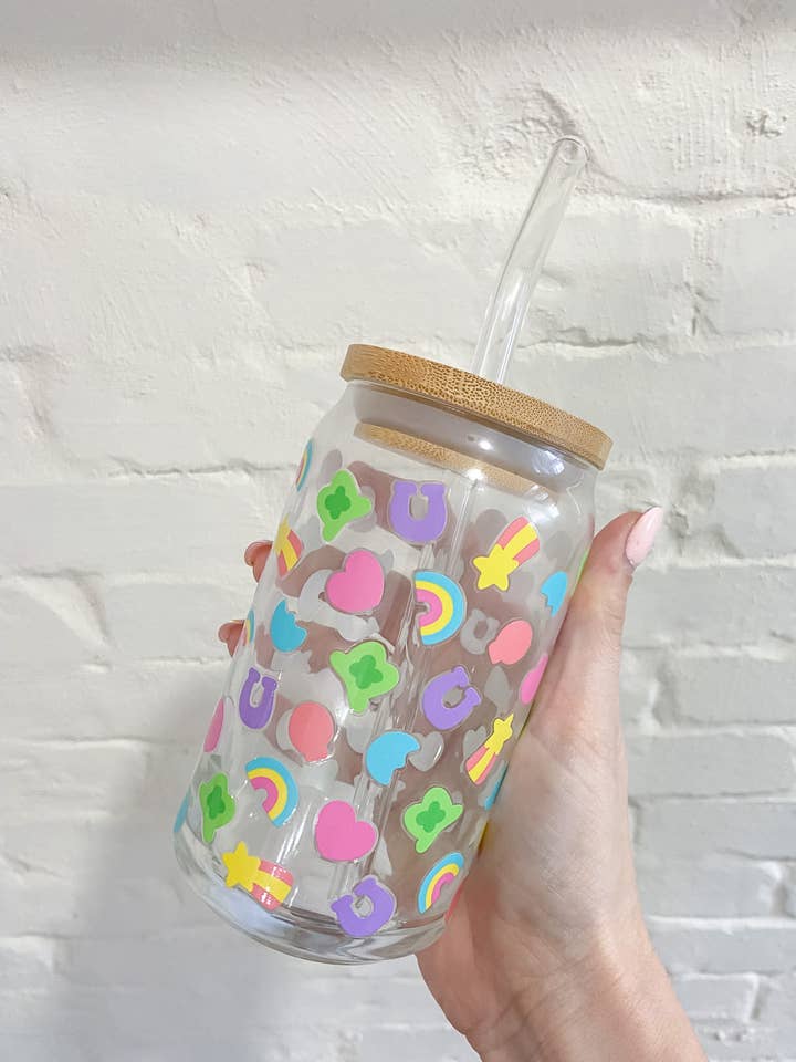 Lucky charms; bicchiere da caffè ghiacciato per la vendita all'ingrosso da parte di LovealwaysDesignsUS