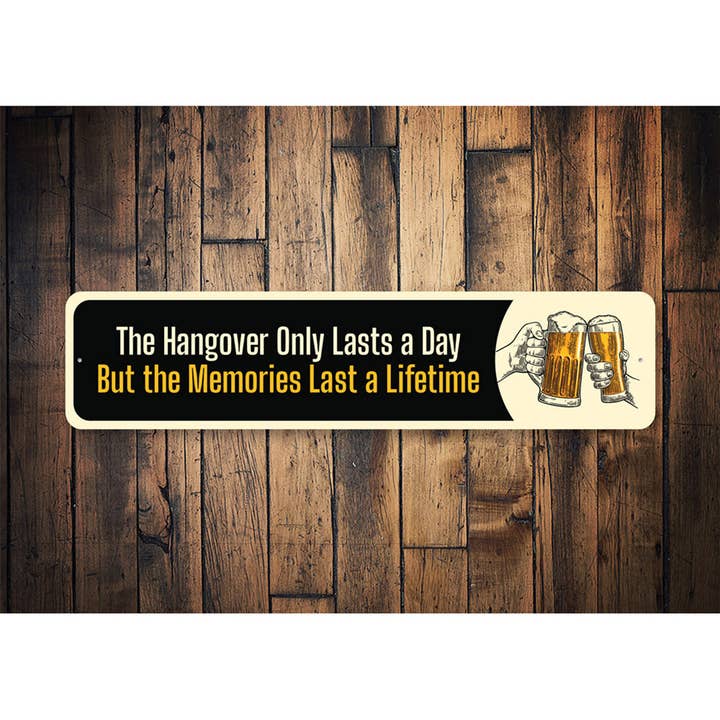 Lizton Sign Shop, Inc - Wholesale Sign - Beer Hangover Sign1