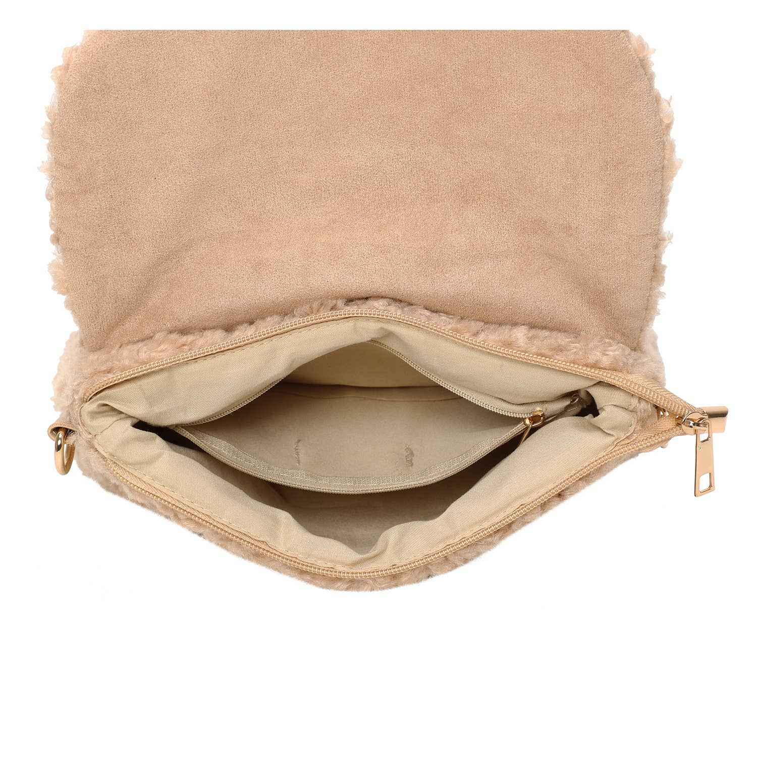 INES DELAURE - Wholesale Shoulder Bag - Women's - Furry shoulder bag5