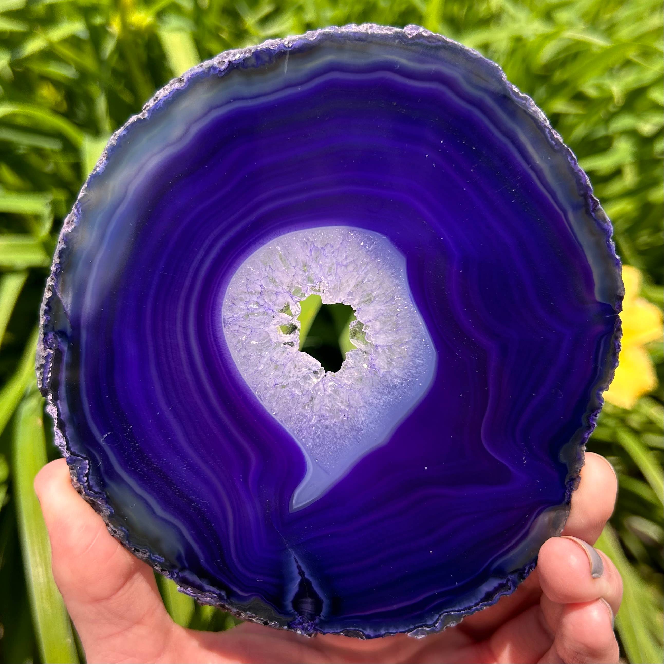 Quasar Gems USA - Vendita all'ingrosso Pietra/cristallo spirituale - Fette di Agata colorate1