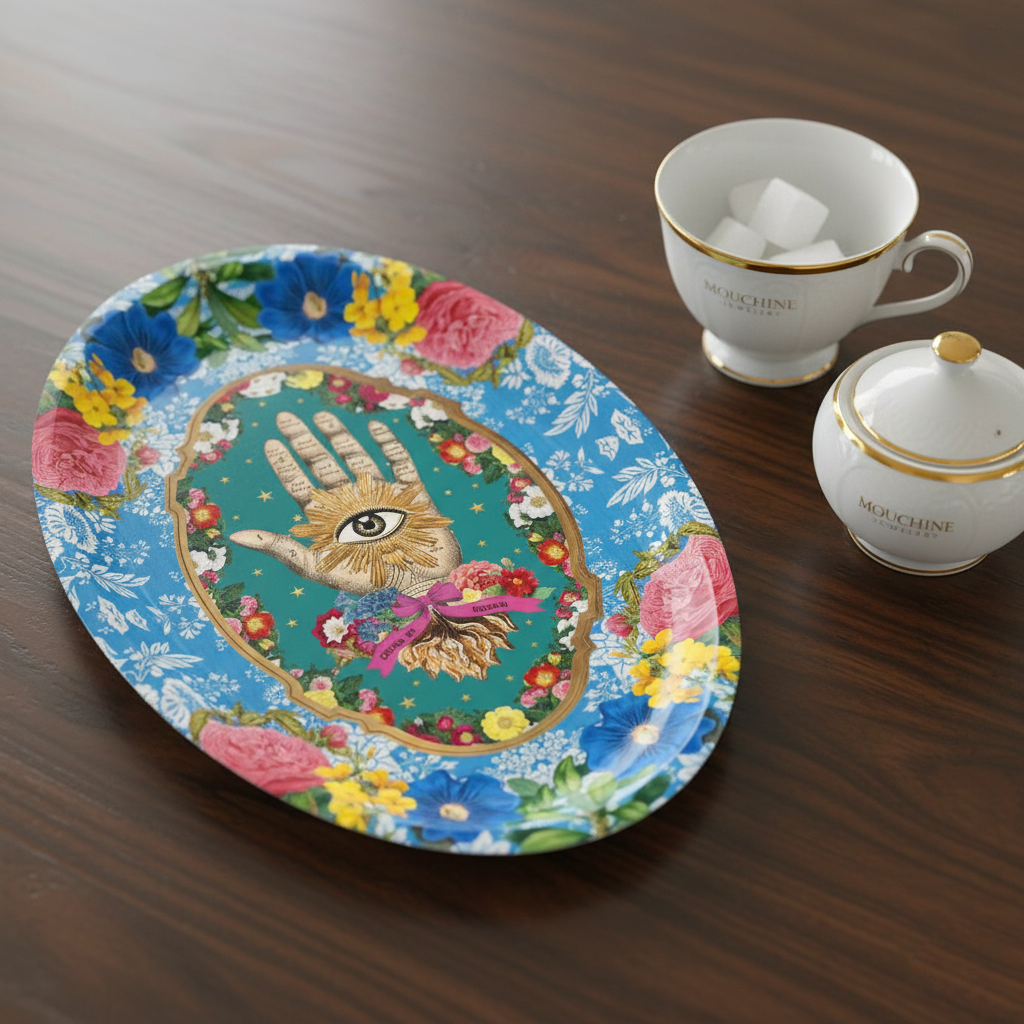 Mouchkine Jewelry – wholesale Decorative tray – Lucky Hand 31x22 cm tray1