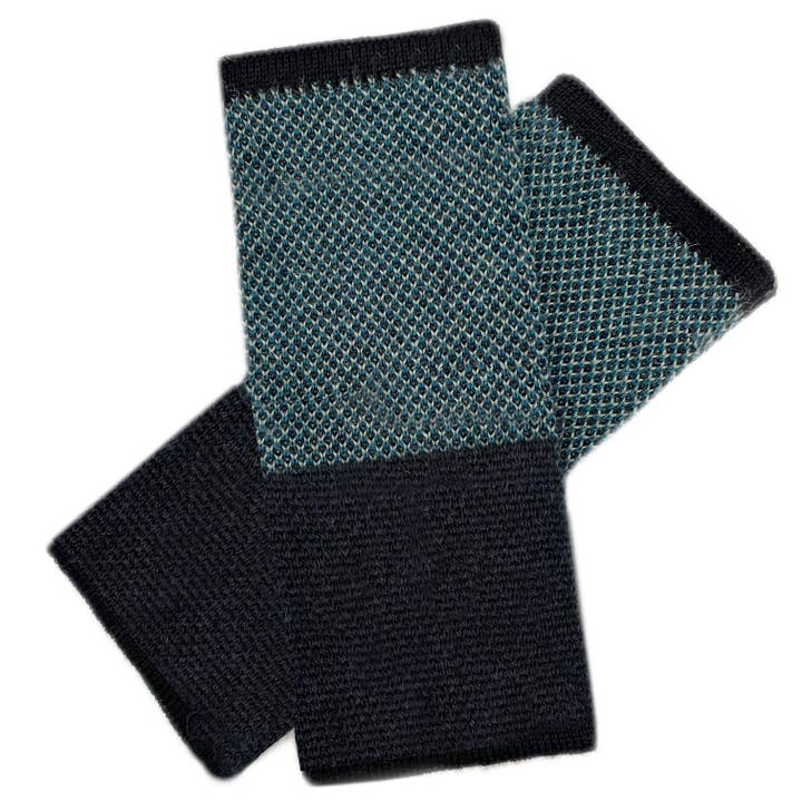 Guanti in Alpaca - Trigo - Pavone per la vendita all'ingrosso da parte di Shupaca Alpaca