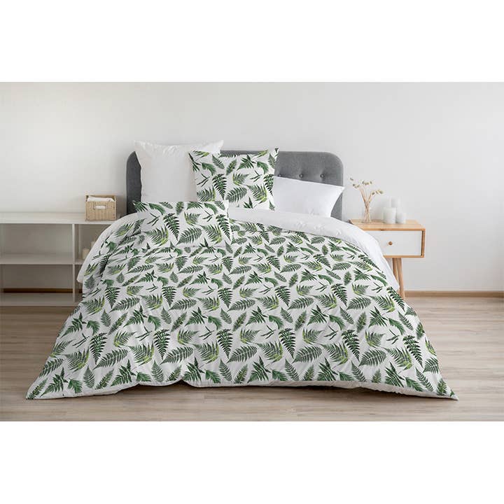 IDARA DUVET COVER DARK GREEN for wholesale by HOME IMAGINE
