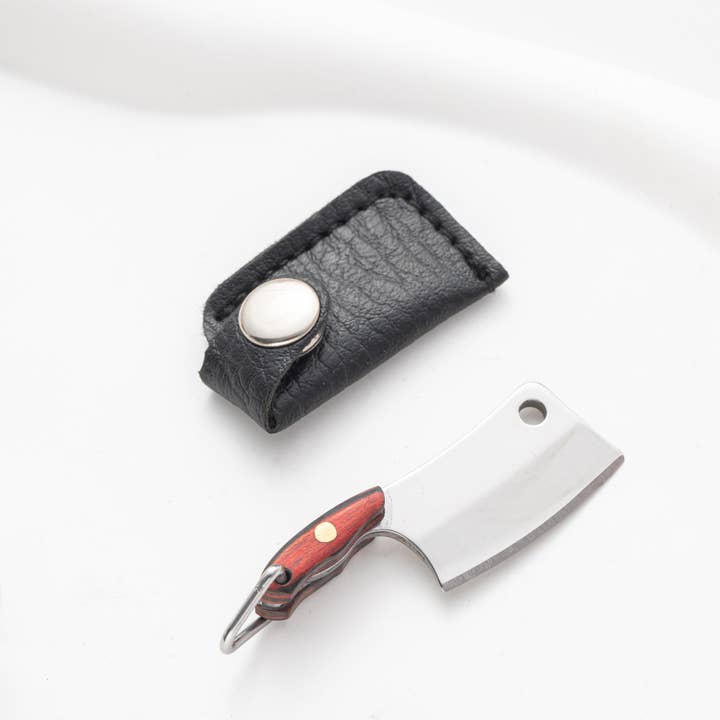 Real Sic - Wholesale Pocket Knife/Holder - Mini Folding EDC Knife Keychain – Utility Pocket Ax