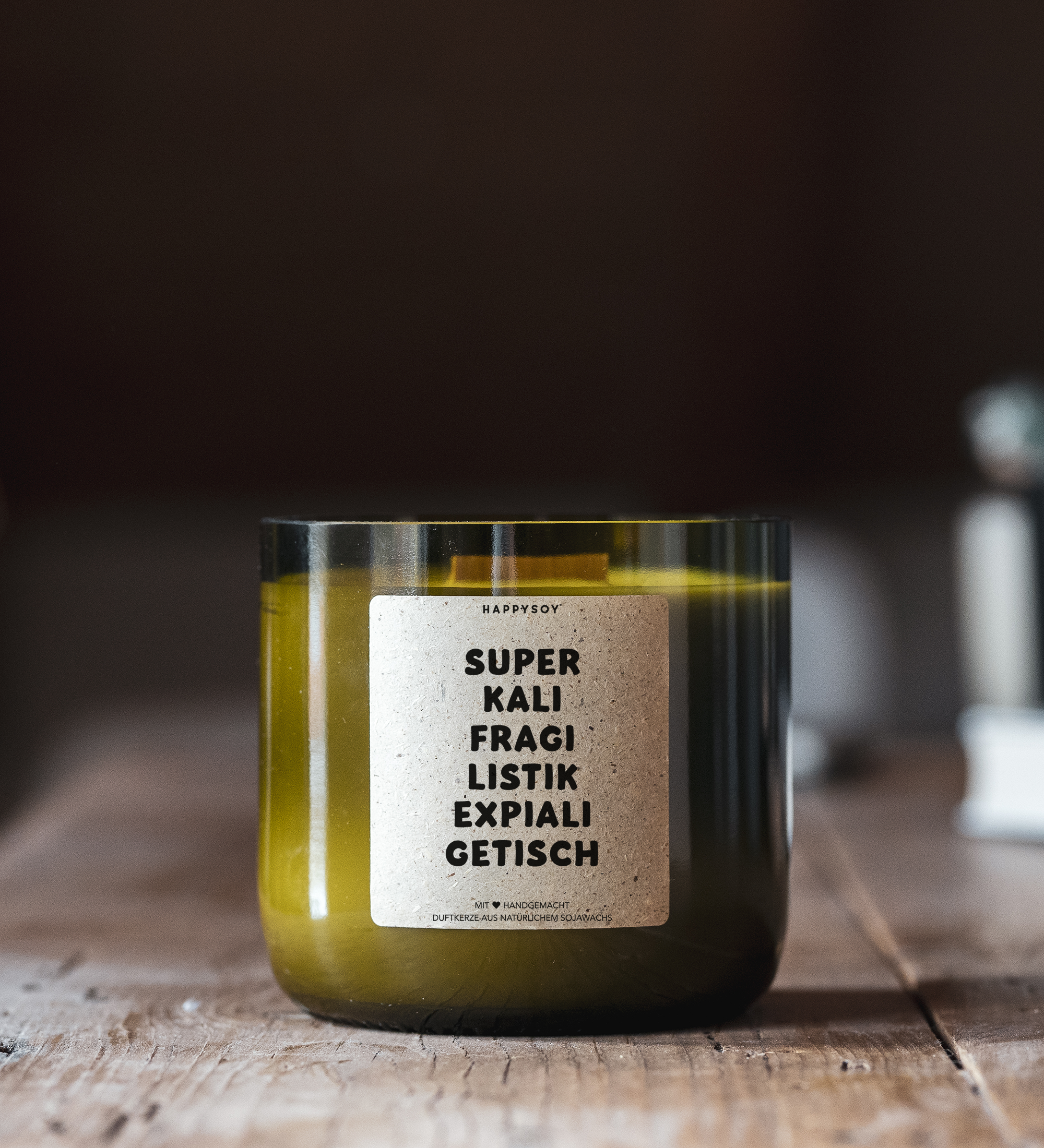 Happysoy - Wholesale Jar/Filled Candle - Scented Candle - SUPERCALIFRAGILISTICEXPIALIDOCIOUS1