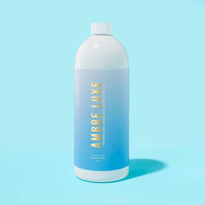 Professional Spray Tan Solution Express Medium 12% DHA 1L for wholesale by Ambre Luxe