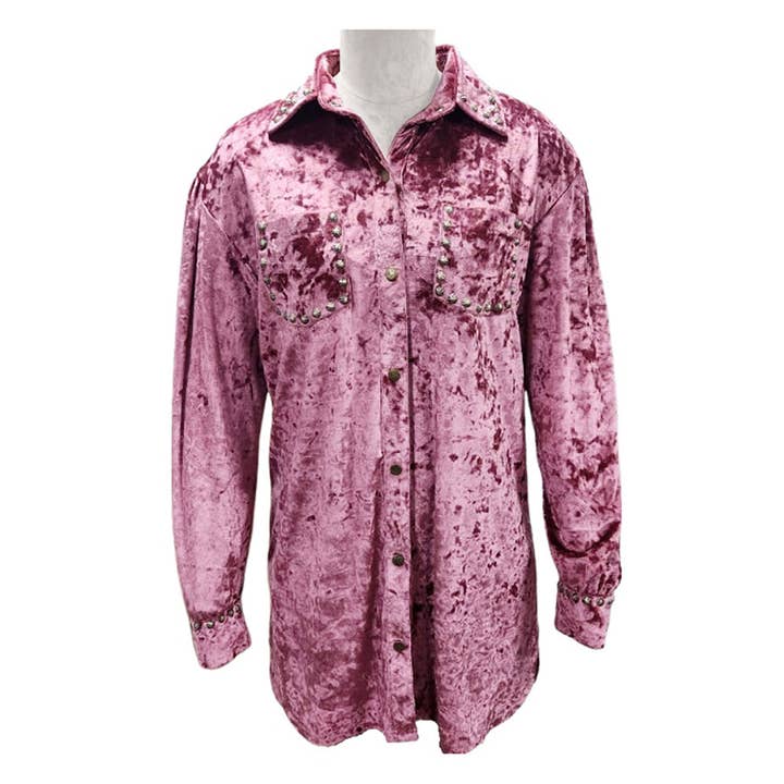 LS Western - Wholesale Buttoned-down shirt – Women's - ADDR011 Fabric Women shirt Jacket Dress Tunic Ladies Girl Top