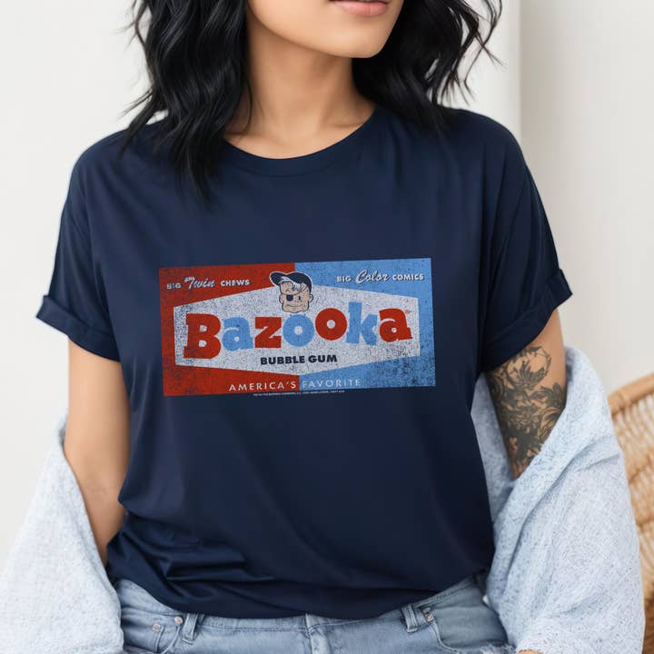 www.sweetvintagetees.com - Wholesale Screen Printed T-Shirt - Unisex - Bazooka® Big Twin Chews Tee