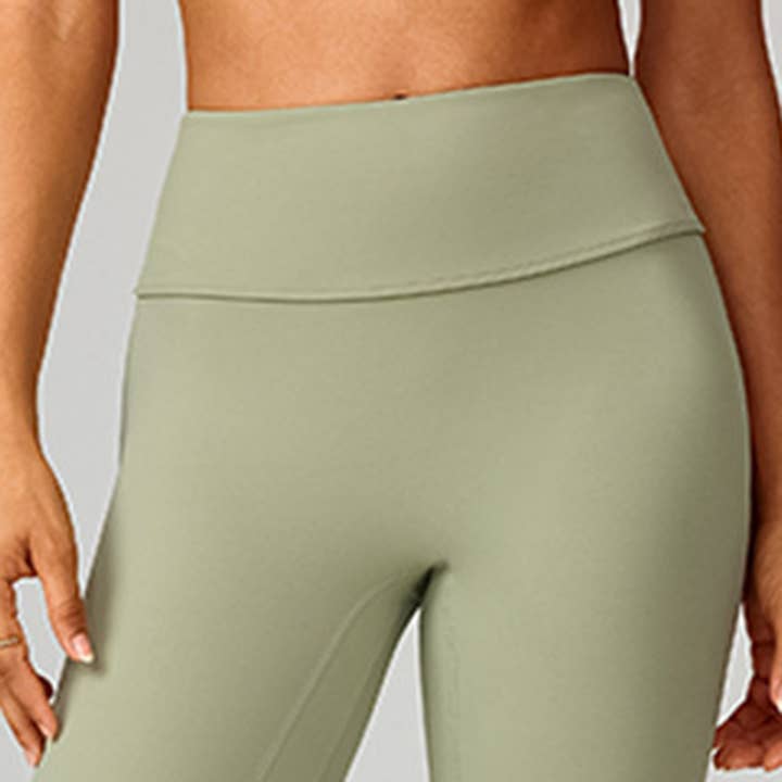 Sodalemon - Wholesale Athletic/lounge leggings – Women's - Women High-Waist Flared Naked-Feel Yoga Leggings14