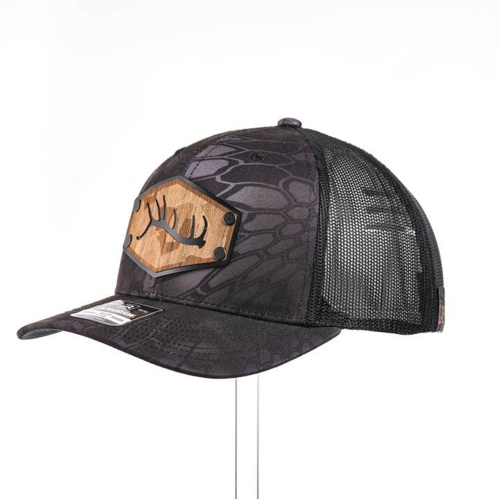 Last Best Supply Co - Wholesale Trucker Hat - Unisex - Walnut Camo Tines Kryptek Typhon Trucker Hat1