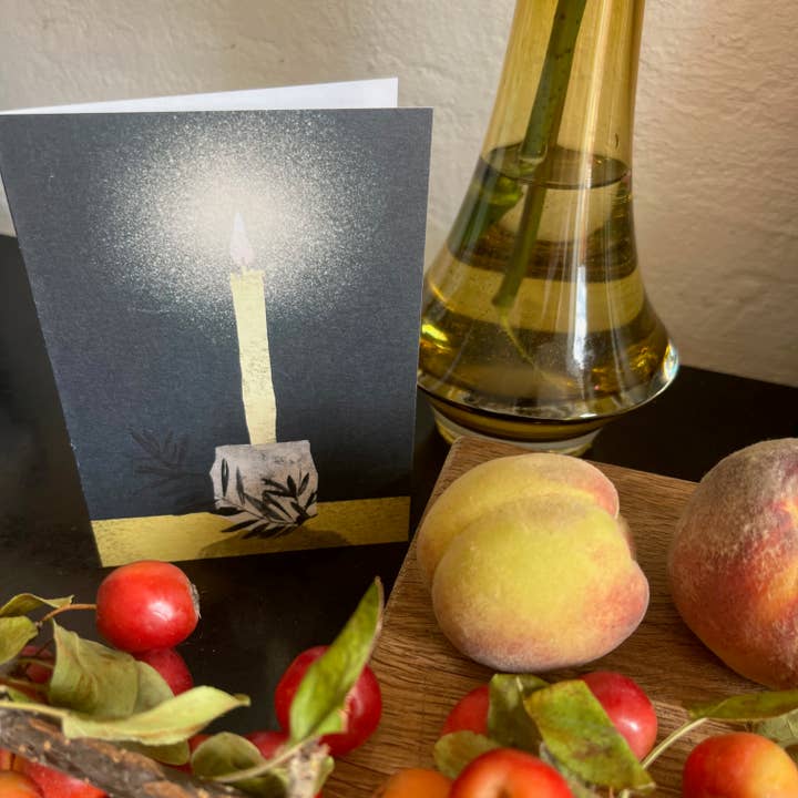 Hälsningskort ETT LJUS för wholesale av madame.peng