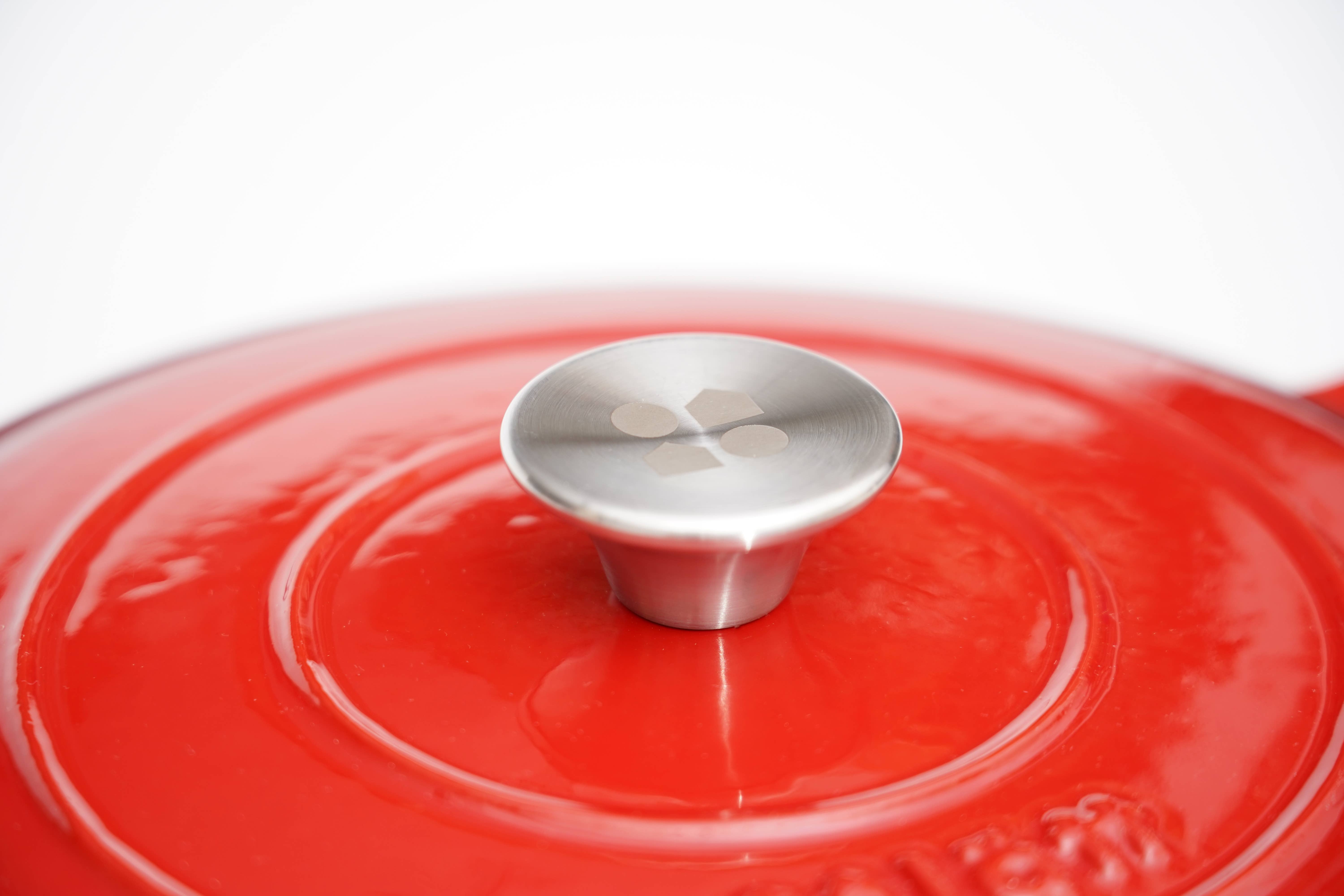 Lätt Home - Wholesale Cooking Pot - COCOTTE ROUND LATT 26x12 CM - 4.8 L - RED5