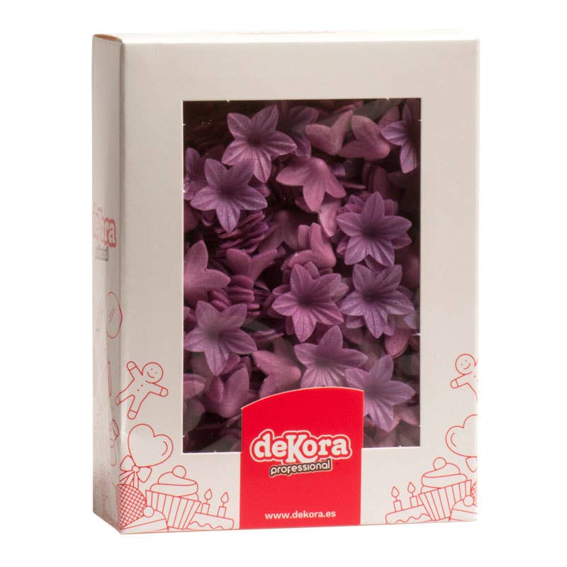dekora - Wholesale Cake/Cupcake Topper - Wafer Edible Flowers for Cakes, 2 cm7