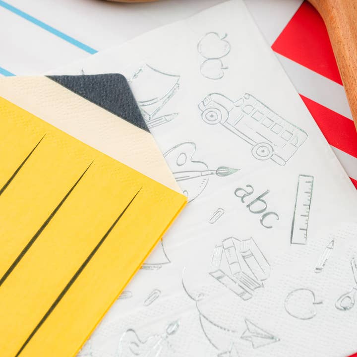 Gatherings by Curated Paperie – Großhandel Einweg-Serviette – SCH23-GT1- Nr.2 Bleistift-Gästetuch2