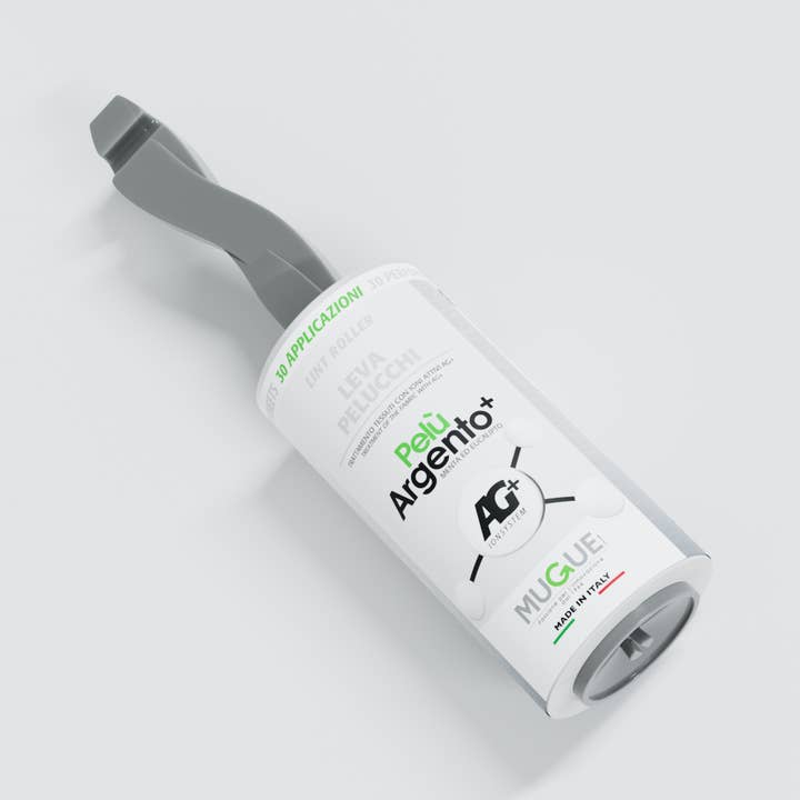 Pelù Argento+ adhesive brush for wholesale by Mugue S.r.l.
