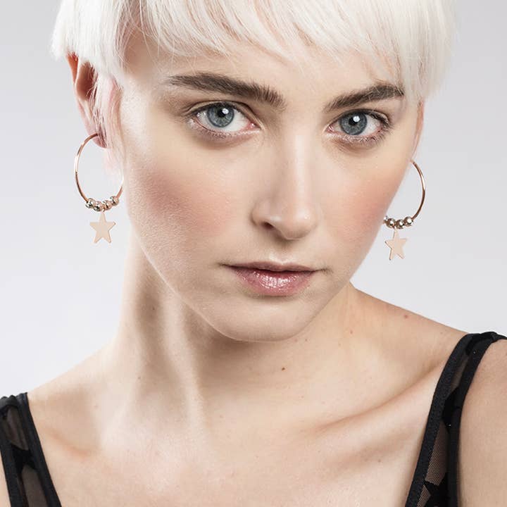 Mix Earrings | gold plated | made in Italy for wholesale by NINA TRA LE NUVOLE