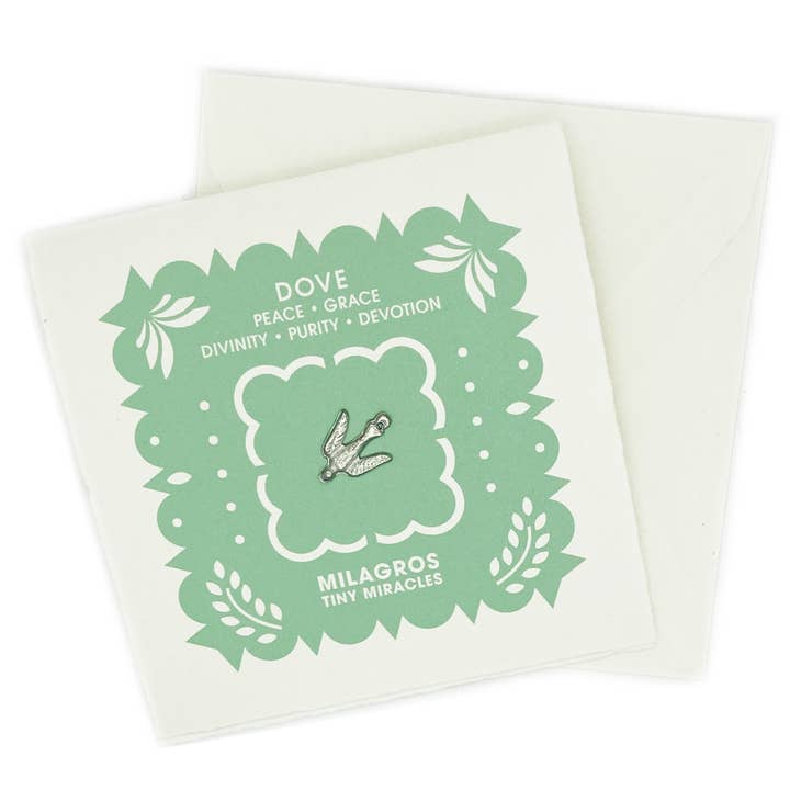 DOVE Milagro Notecard for wholesale by Satuit Trading Company