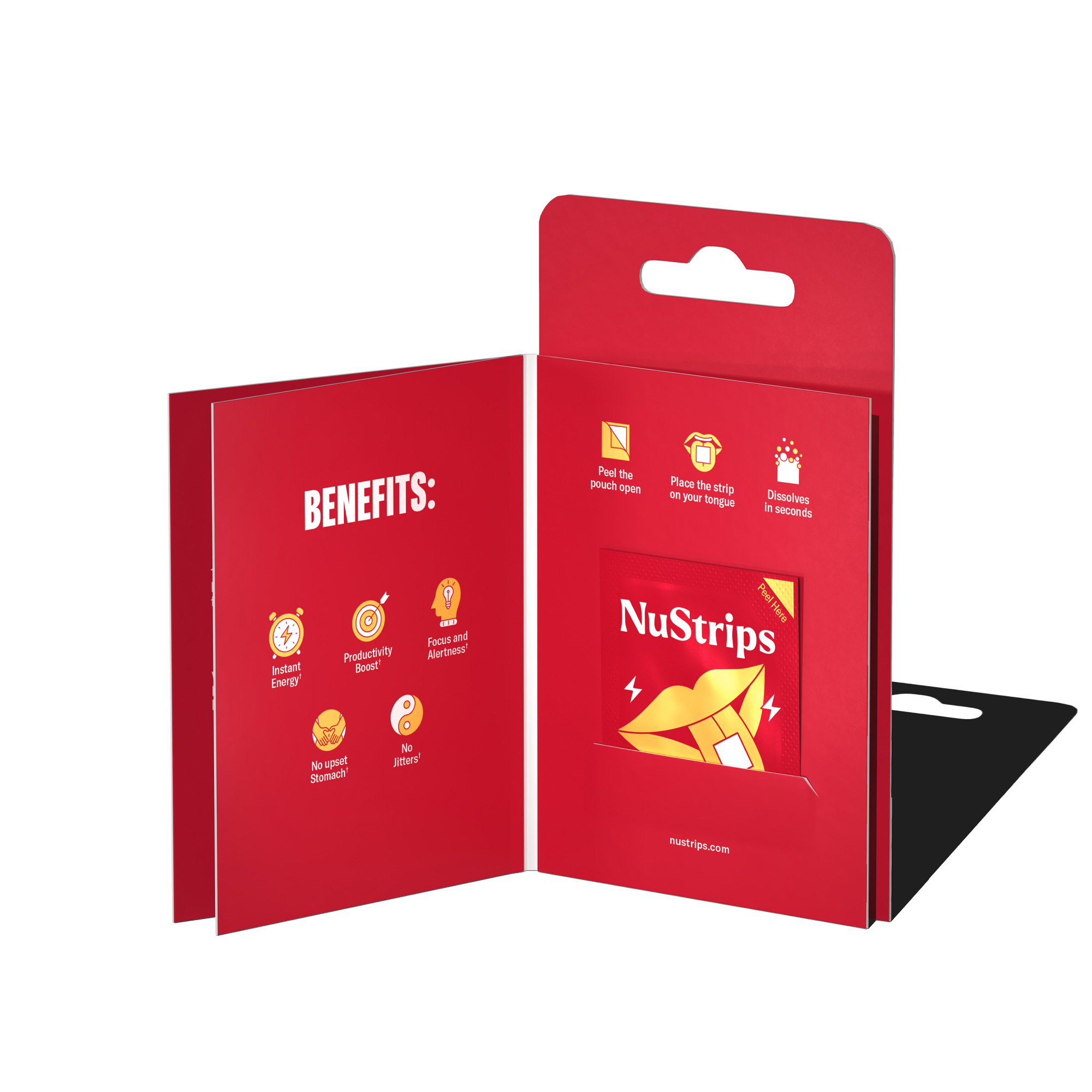 NuStrips – wholesale Oral supplement/vitamin – NuStrips Energy (Cinnamon Vanilla) - 3-Pack 2