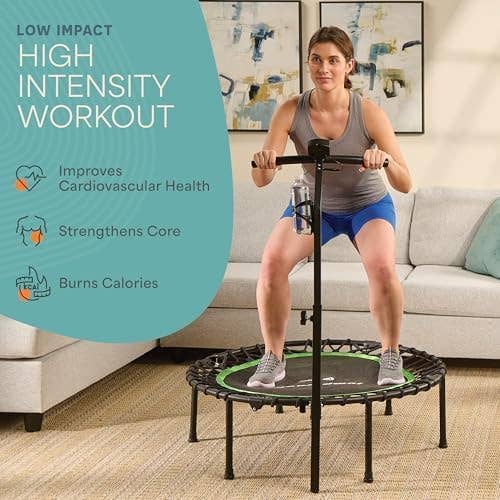LifePro - Wholesale Fitness Equipment - Lifepro JumpTrack 40" Rebounder Trampoline with Counter 4