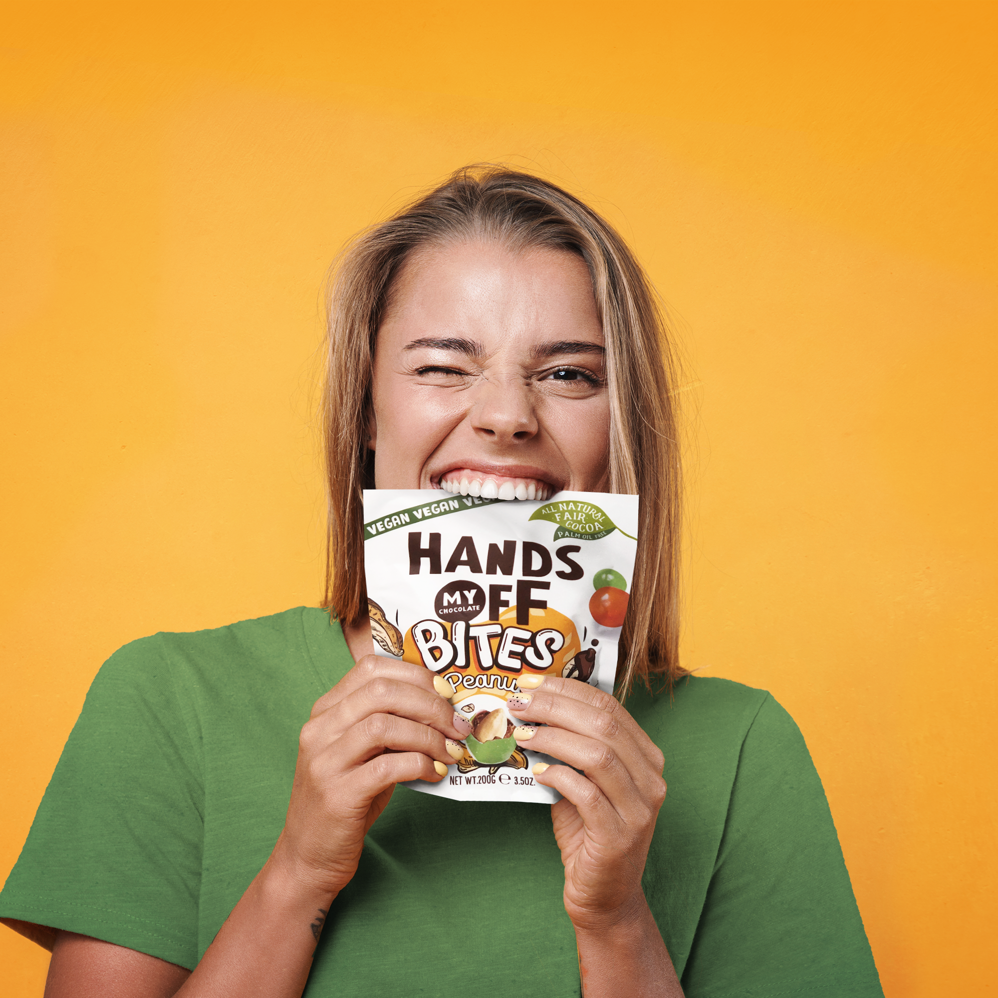 Hands Off - Wholesale Chocolate Covered Sweets - Peanut Bites1