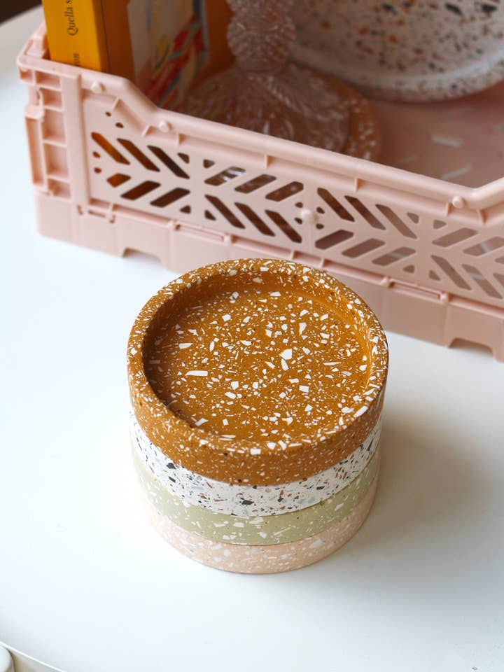 Brick coin tray for wholesale by Terrazzo Italia