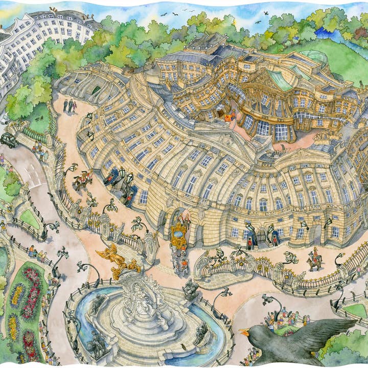 All Jigsaw Puzzles - Venta al por mayor Puzle - Adultos - Rompecabezas de 1000 piezas con diseño de Wendy Brown del Palacio de Buckingham1