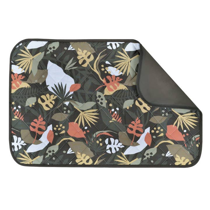 Matelas à langer matelassé imperméable - Tropical (sans emballage) pour la vente par Perlimpinpin