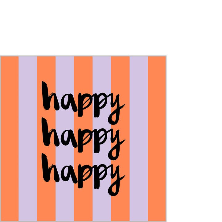 Formart Happy Napkin 25X25 para venta al por mayor de ppd Paperproducts Design GmbH