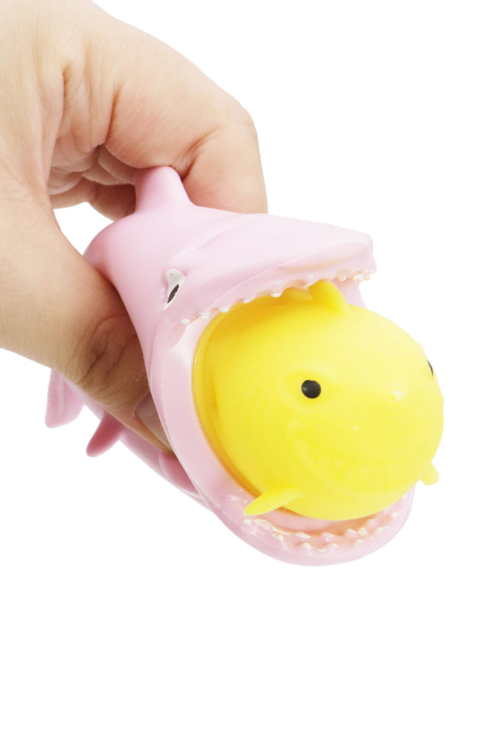 ASSORTED Shark Pop-up Squeeze Stretch Pull Squishy for wholesale on Faire10