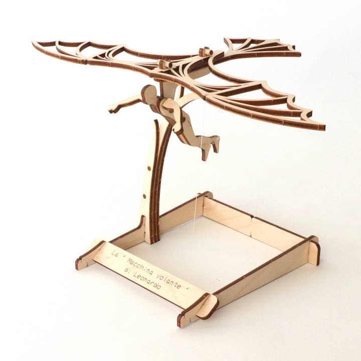Da Vinci Suspended Table Ornithopter -Hist. Wooden Model Kit for wholesale by Dahimo