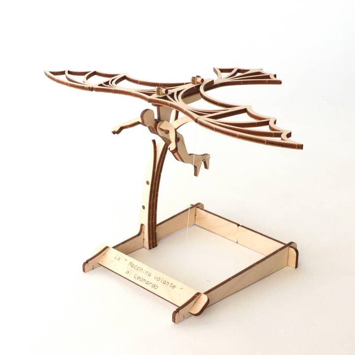 Da Vinci Suspended Table Ornithopter -Hist. Wooden Model Kit for wholesale by Dahimo