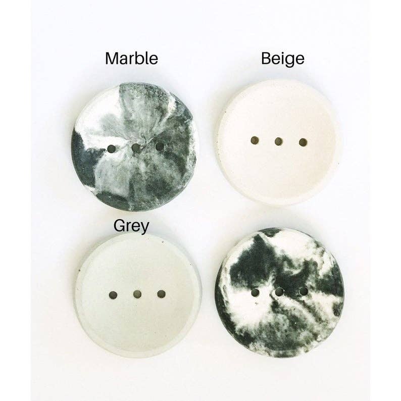 Smells Like Home Store – Engroshandel Sæbeskål til bad – Beton Runde sæbeskål2