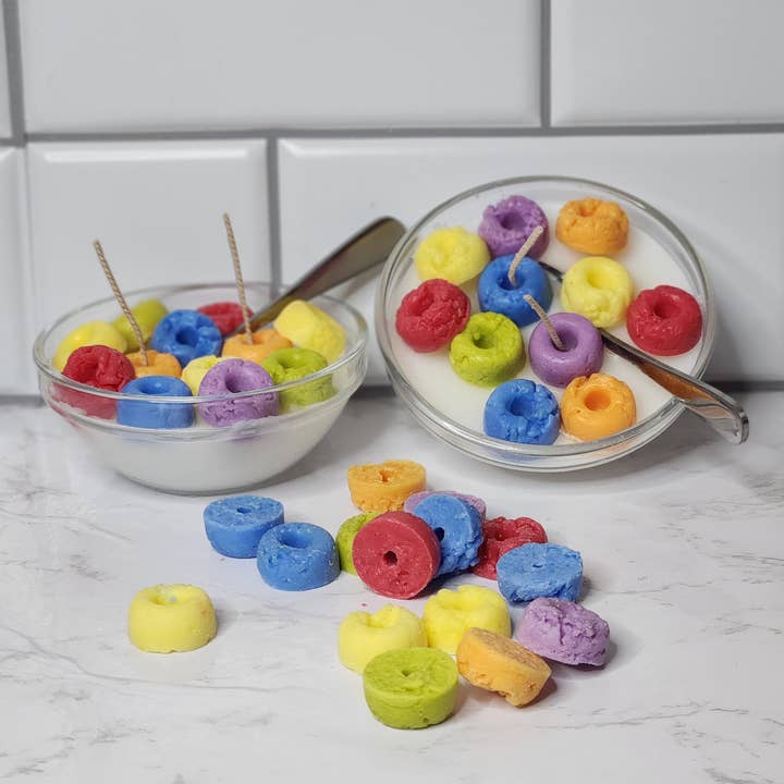 Triple C Candle Company - Wholesale Novelty Candle - Fruity Breakfast Loops (Small)2