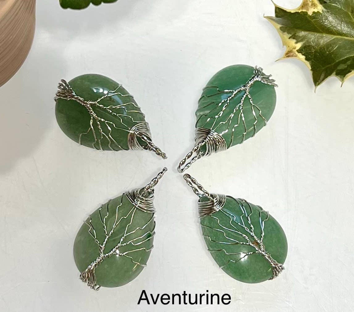 KayleeNYC - Vente Breloques/médailles personnalisées - Pendentifs Cristal Arbre de Vie6