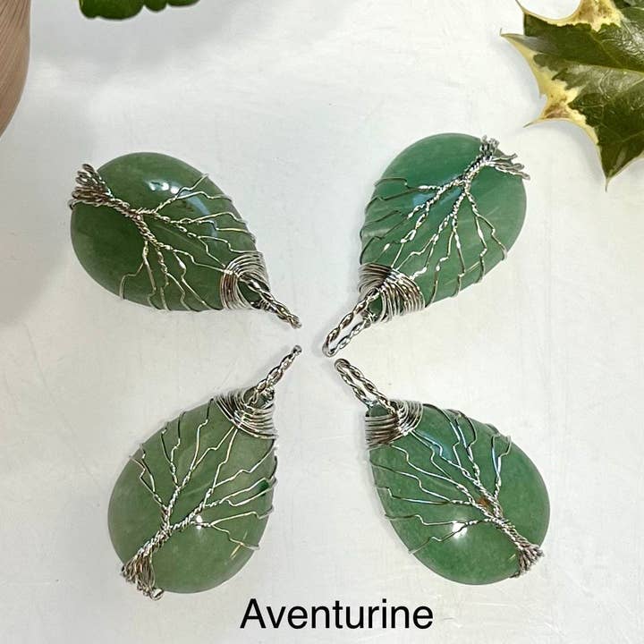 KayleeNYC - Wholesale Individual Charm/Pendant - Tree of Life Crystal Pendants6