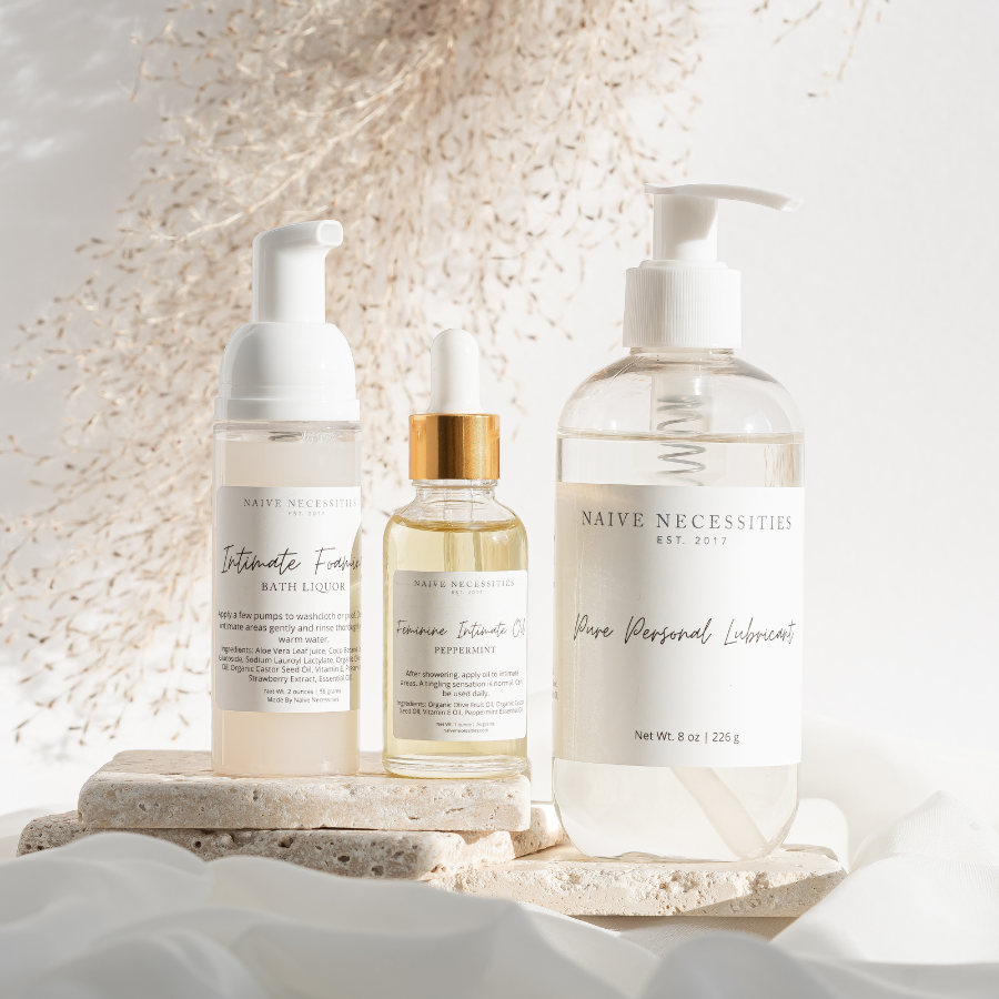 Naive Necessities - Vente Lubrifiants - Huile de plaisir intime à la menthe poivrée Erotica 30 ml1