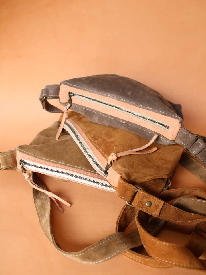 Solara Side Bag- DARK for wholesale by Olive n' Suede