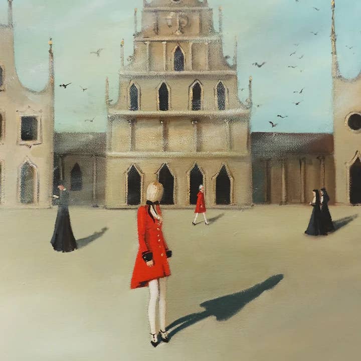 THE MANSION GIRLS - Wholesale Art Print - Redcoat's Shadow. Fine Art Print. 11x14"