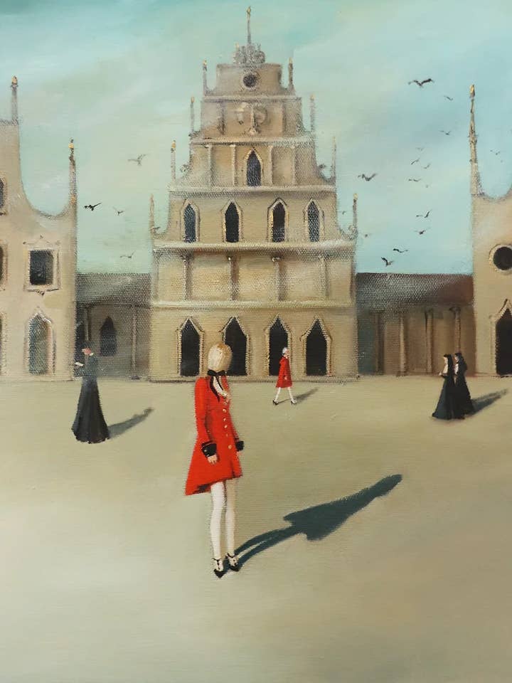 Redcoat's Shadow. Fine Art Print. 11x14" for wholesale by THE MANSION GIRLS