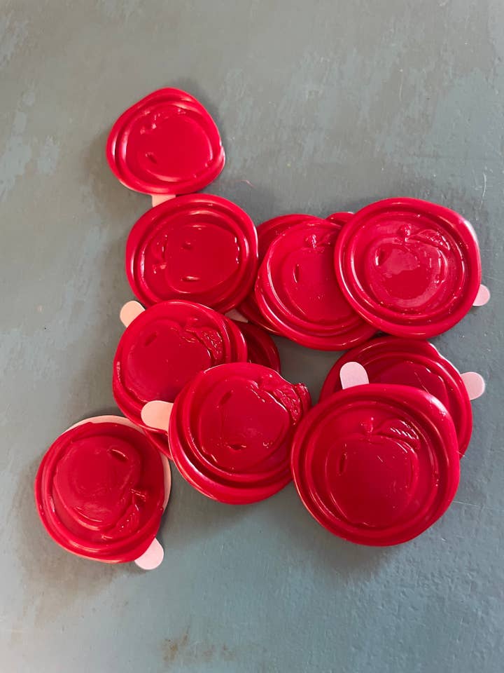 Apple Envelope Seals for wholesale by Sonshine Paperie