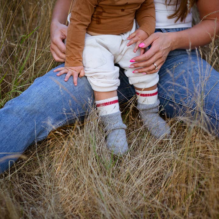 Little Camper Wool Socks for wholesale by Unified